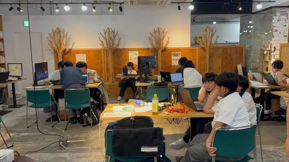 開発タイムの会場全体のようす